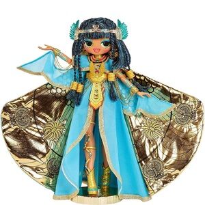 L.O.L. Surprise! O.M.G. Fierce Cleopatra Doll - Gold and Blue